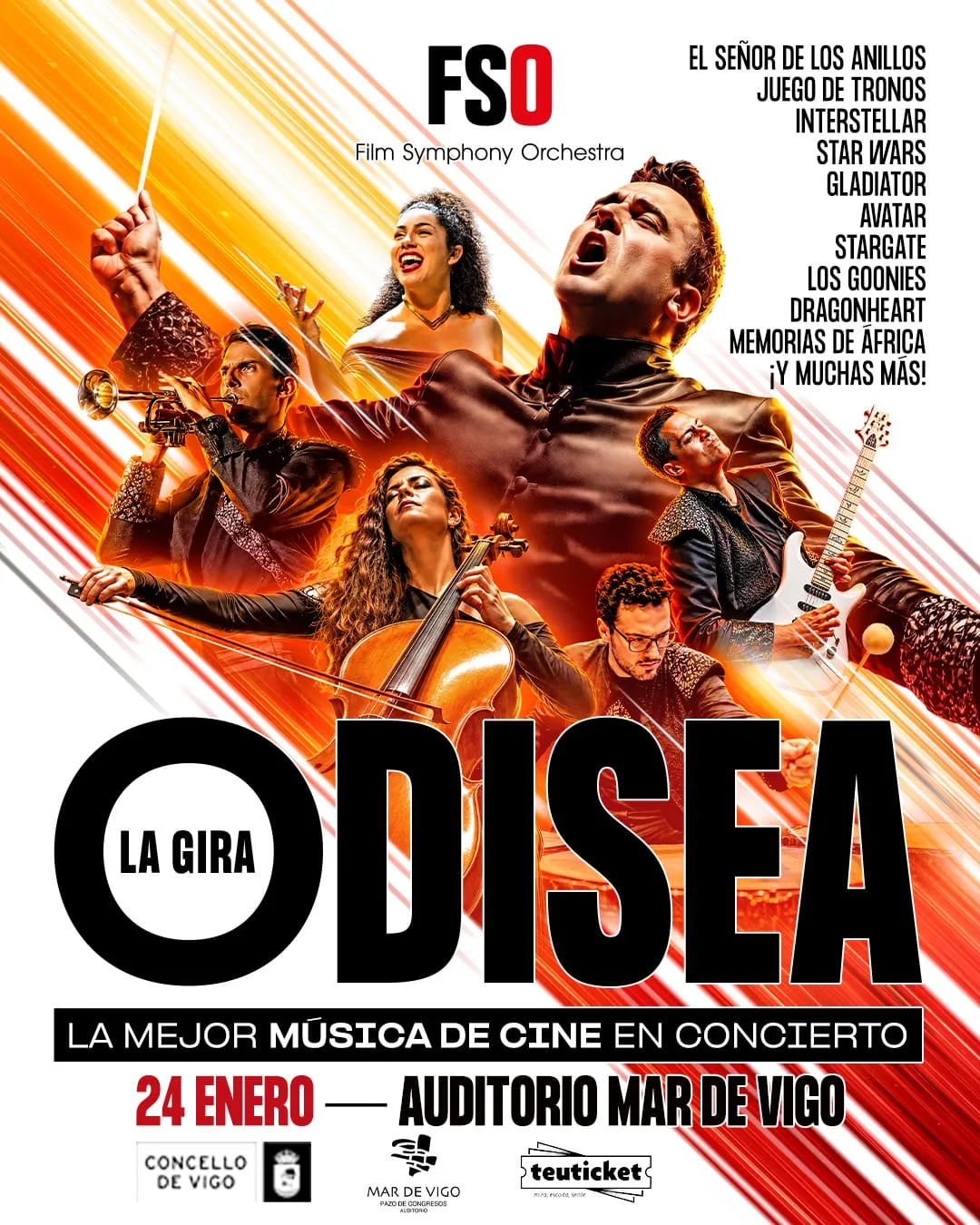 Film Symphony Orchestra trae su gira «Odisea» a Vigo