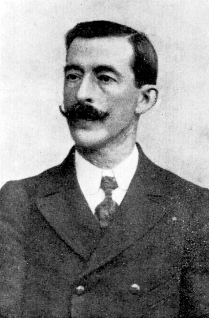 Retrato en blanco y negro del pensador anarquista Ricardo Mella